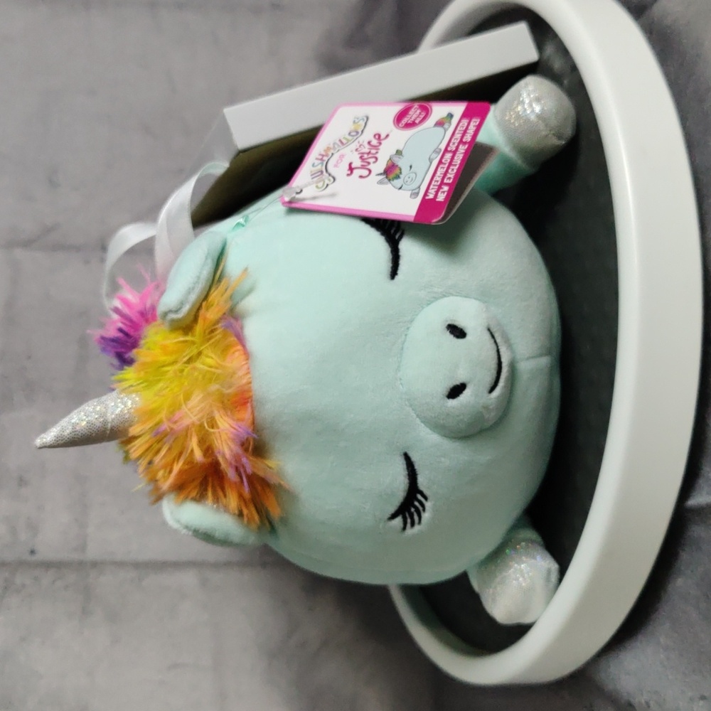 Squishmallows for Justice Crystal the Unicorn New